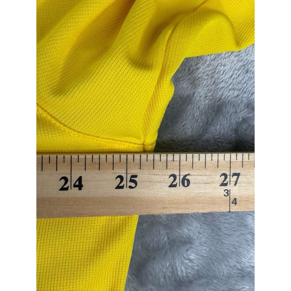 Antigua Michigan Wolverines Men's Gold Pique Xtra-Lite Short Sleeve Polo, Sz XL - Picture 6 of 7